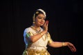 Bengaluru, INDIA Ã¢â¬â April 6th: Mohiniattam artist performs on April 6,2019 in Bharatiya vidya bhavan